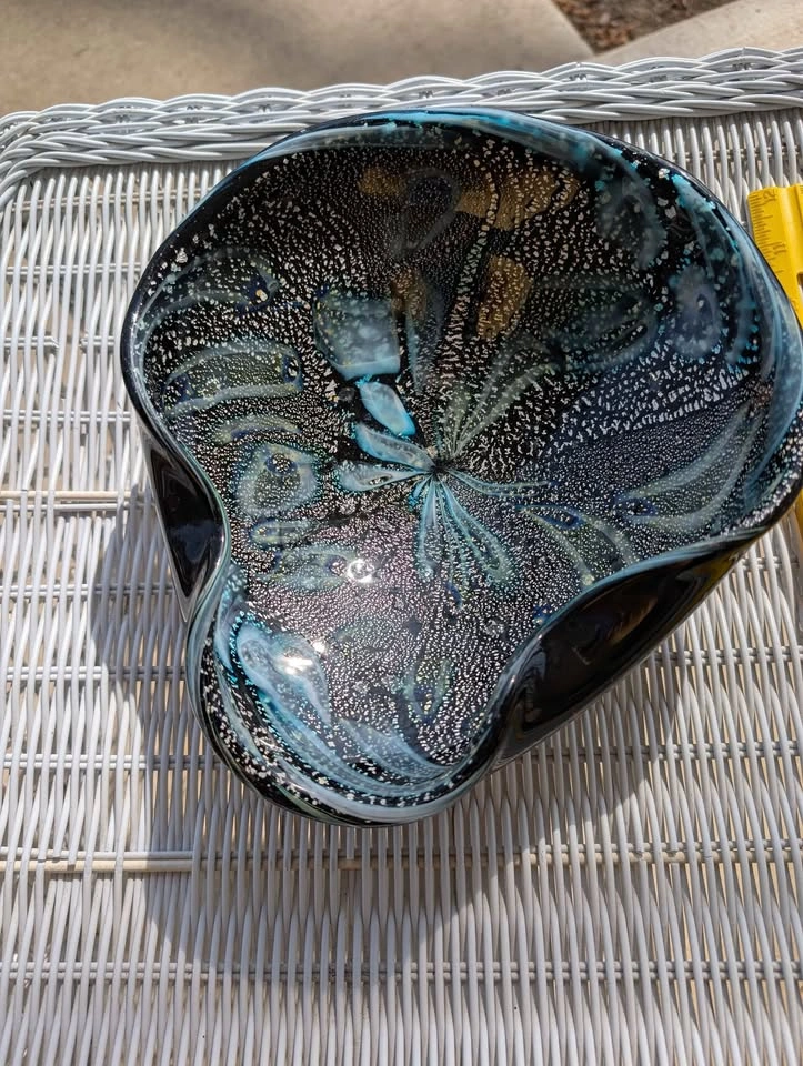 Italian Glass Bowl - MCM - 60s - photo 3