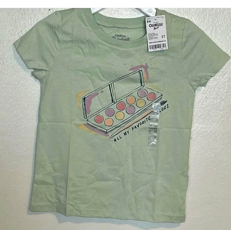 GIRLS TSHIRT SIZE:5T PRICE:$15