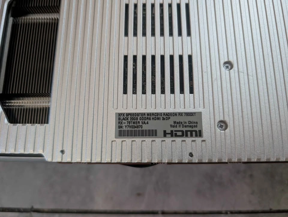 XFX RX 7900XT 20GB Graphics Card - photo 3