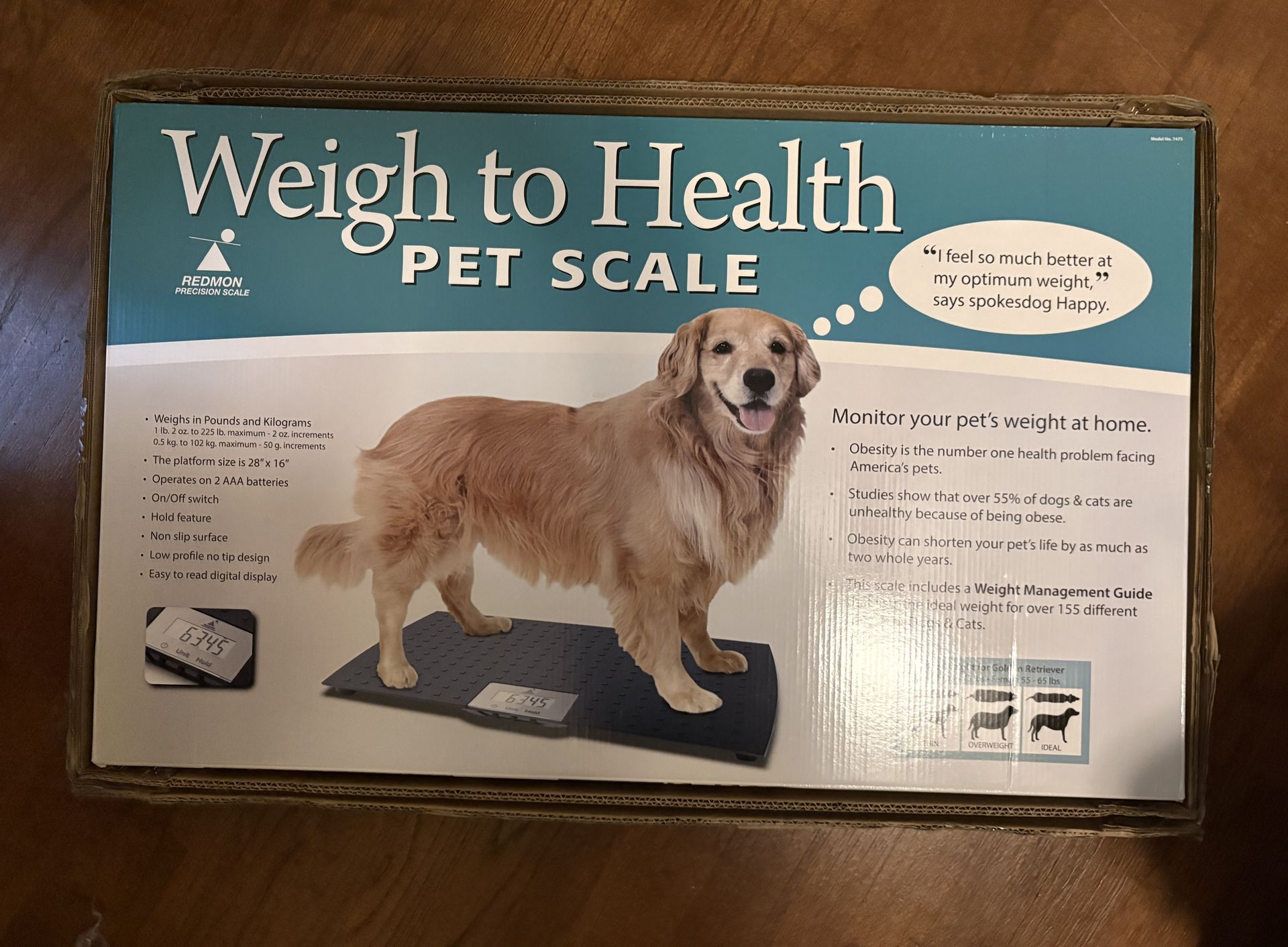 Redmon Precision Digital Pet Scale Model 7475