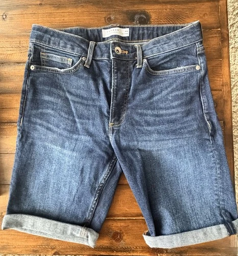 Topman Stretch Skinny Denim Shorts, Men’s, Waist 30