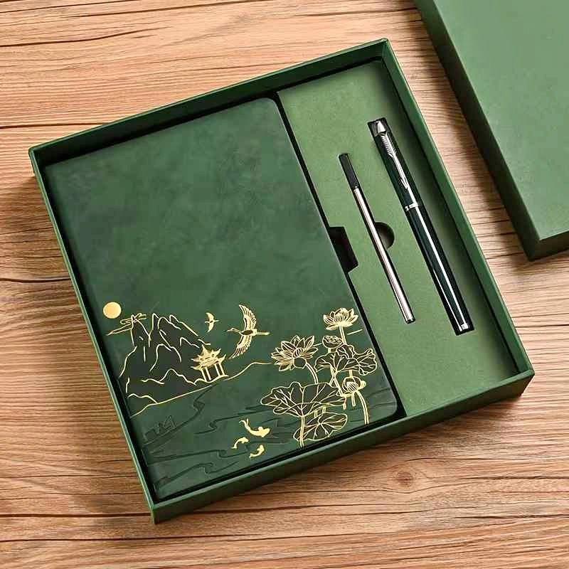 Premium A5 Notebook Gift Set with Pen (Brand New)