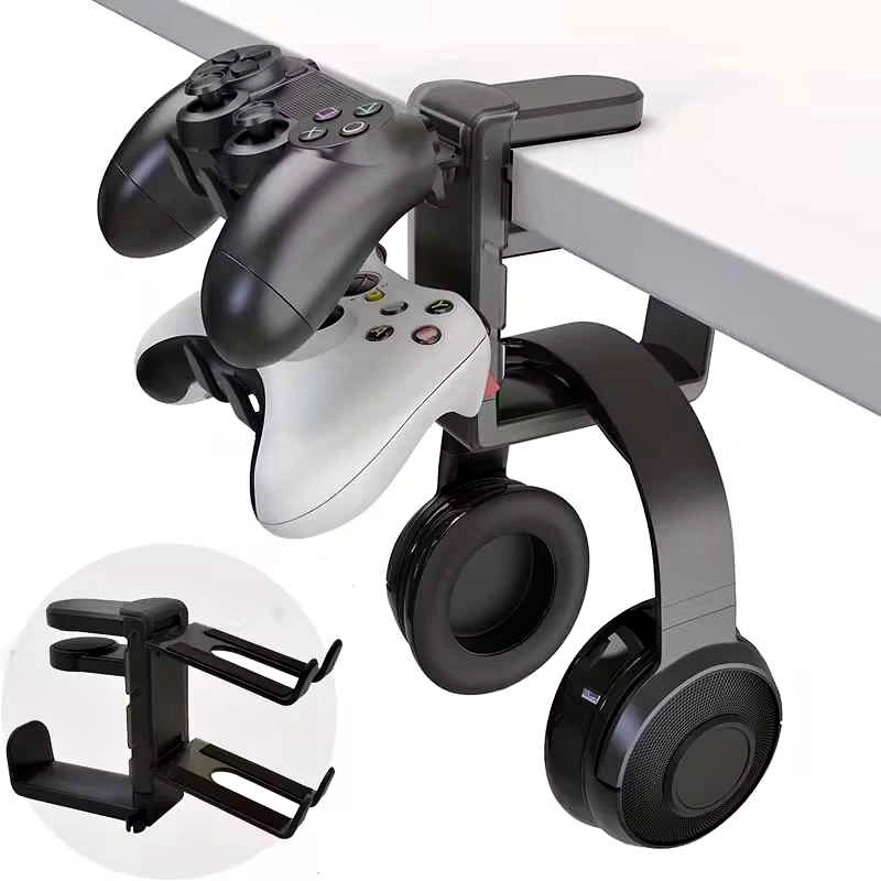 3-in-1 Gaming Headphone & Controller Holder
