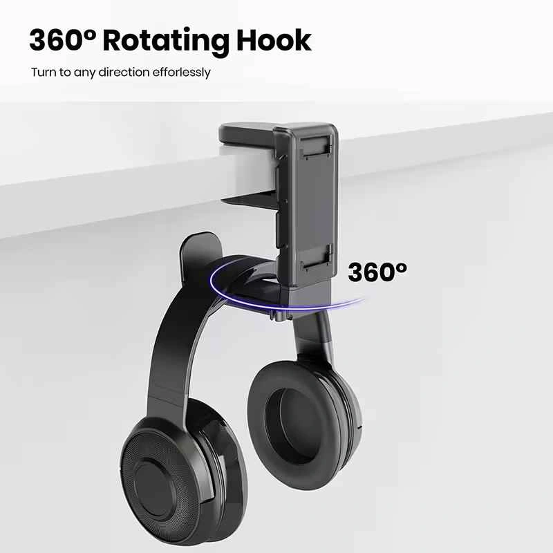 3-in-1 Gaming Headphone & Controller Holder - photo 4
