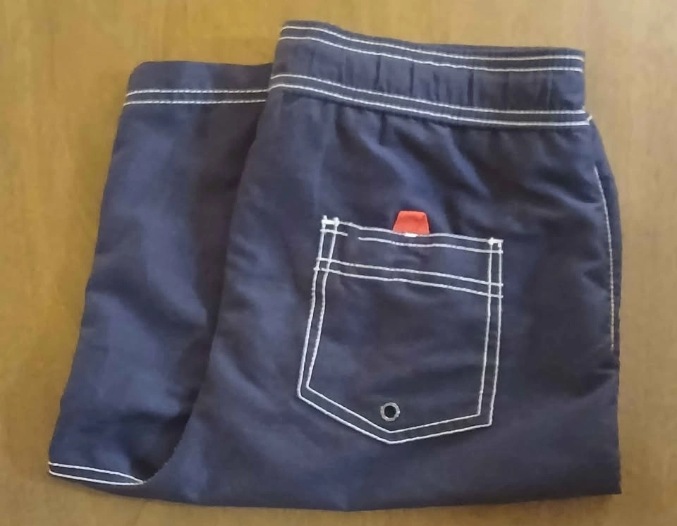 Nautica Navy Blue Swim Trunks - Boys Size L (14/16) - photo 5