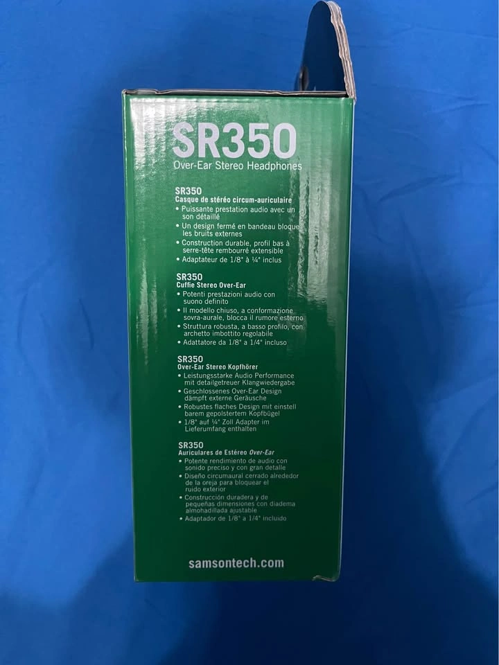 21 Samson SR350 Over-Ear Stereo Headphones - Bulk Lot - photo 4