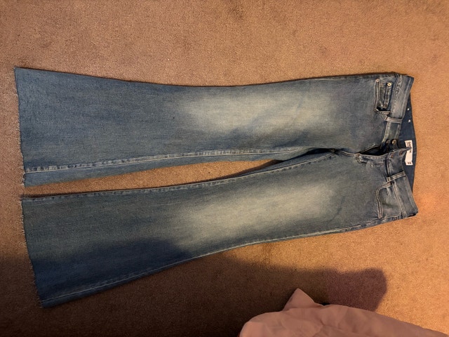 Light Blue Women's Flared Jeans
