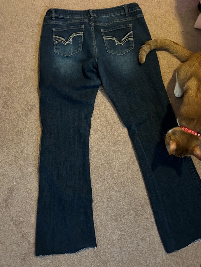 Dark Blue Women's Jeans - photo 2