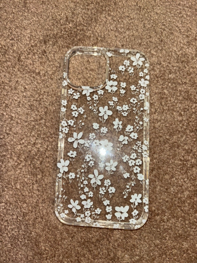 4 iPhone 15 Cases: Clear Magnetic, Floral, Sparkle - photo 3