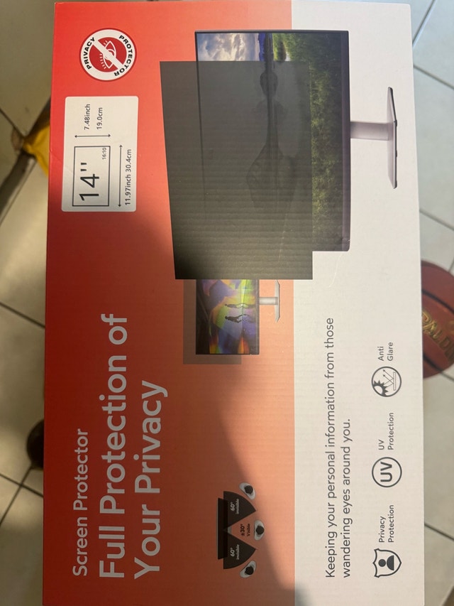 14" Laptop Privacy Screen Protector (16:10)