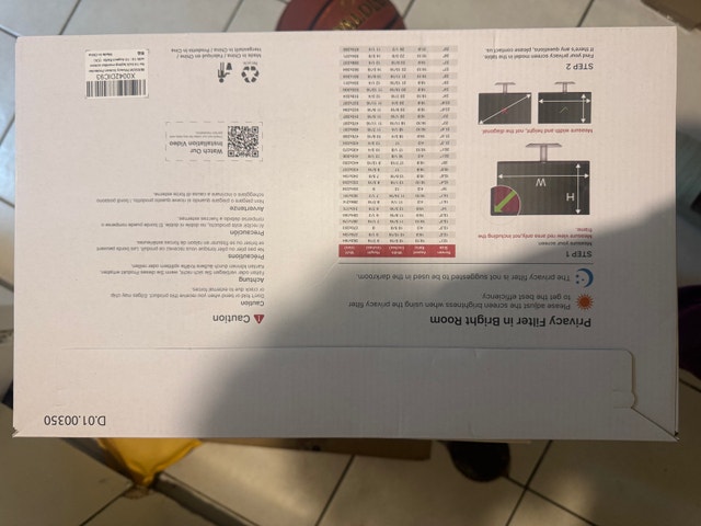 14" Laptop Privacy Screen Protector (16:10) - photo 3