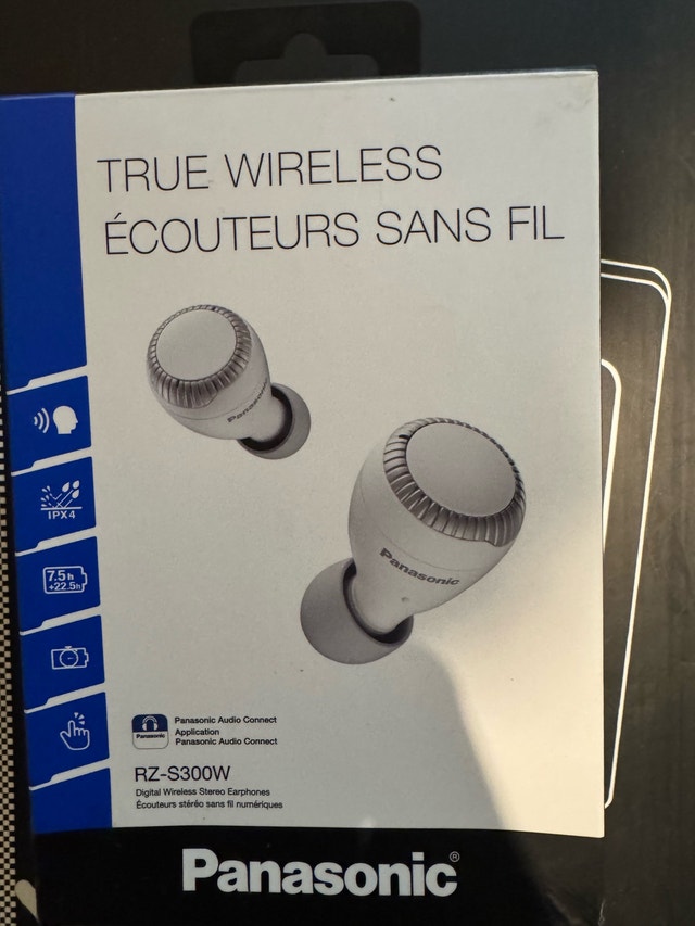 Panasonic RZ-S300W True Wireless Earbuds – 30hr Battery - photo 2