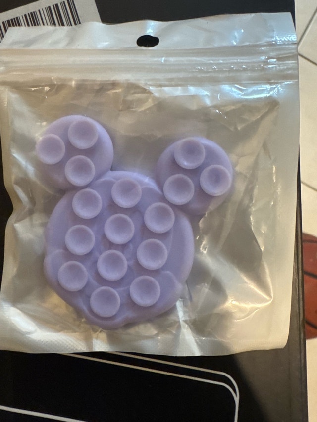 Mickey-Shaped Silicone Suction Phone Mount - photo 3