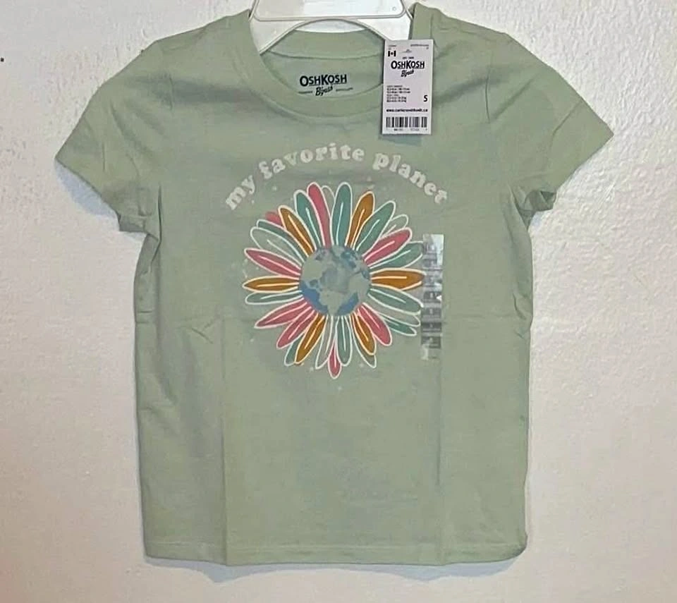 GIRLS TSHIRT SIZE: 5T PRICE:$15