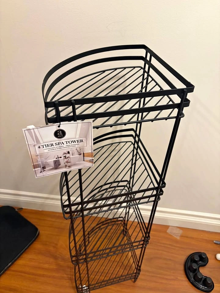 Black shelf