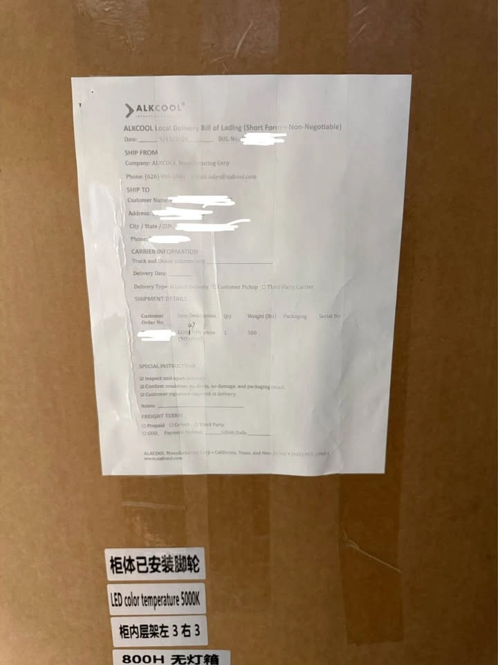 Commercial Fridge Two Door Brand New - photo 5