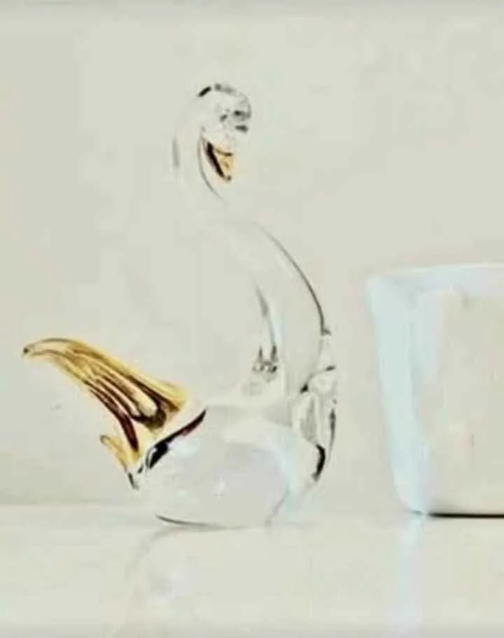 Vtg.Rare Italian Venice 24 Kt Gold Swan Sculpture image indicator(6)