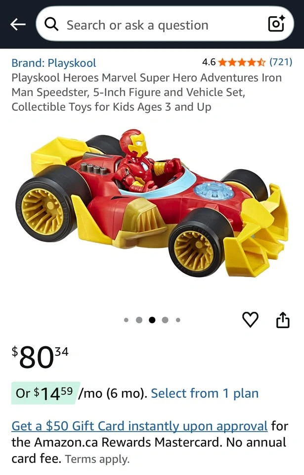 Marvel Super Hero Adventures Iron Man Speedster Set - photo 3