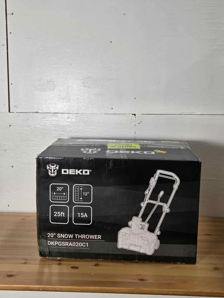 17Inch Electric Snow Blower 12A Motor DEKOPRO, New - photo 2