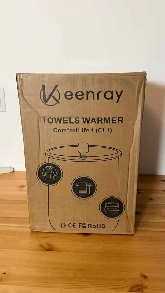 Keenray Large Towel Warmer with 3 Adjustable Modes, New - photo 3