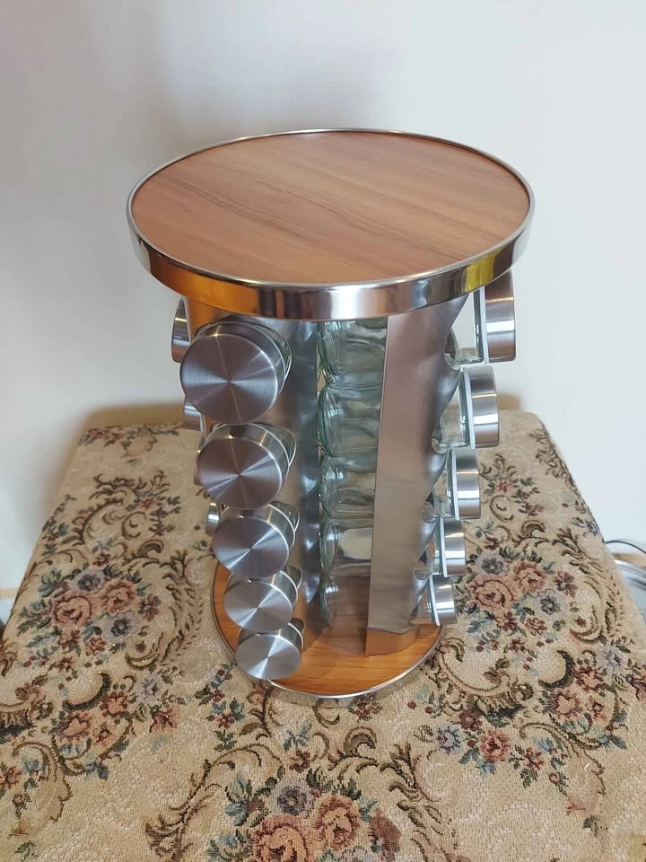 New England Stories Revolving Spice Rack Set - photo 2