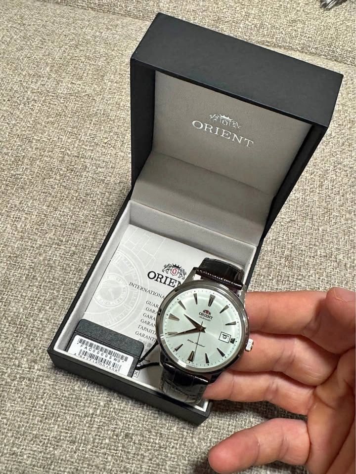 Orient Brown Leather Watch