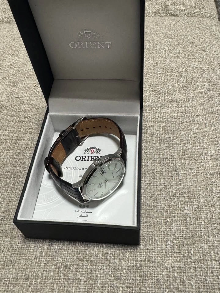 Orient Brown Leather Watch - photo 2