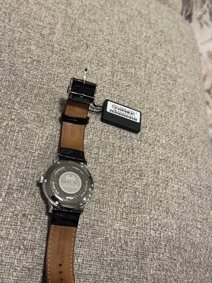 Orient Brown Leather Watch - photo 3