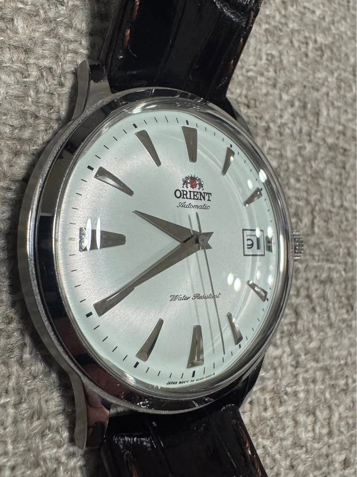 Orient Brown Leather Watch - photo 5