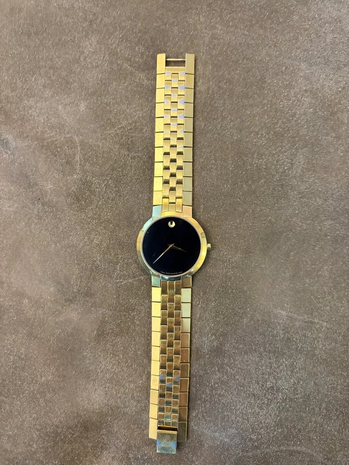 Classic 1990s Movado Museum Quartz Watch - photo 2