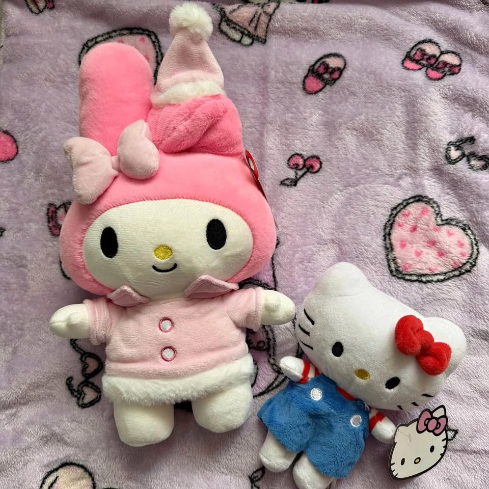My Melody & Hello Kitty Plush