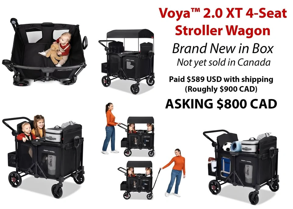 Voya 2.0 XT 4-Seat Stroller Wagon