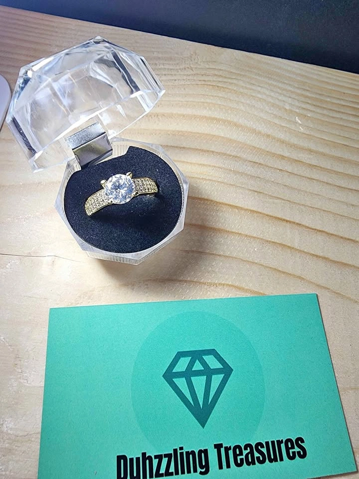 18k gold plated rings