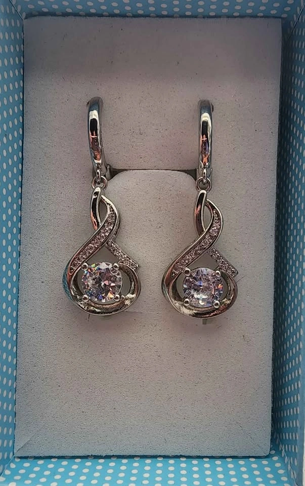 Sterling silver earrings - photo 2