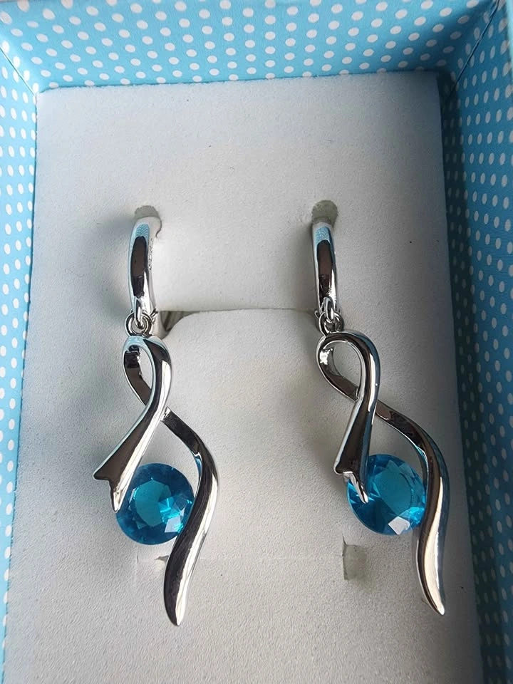 Sterling silver earrings - photo 3