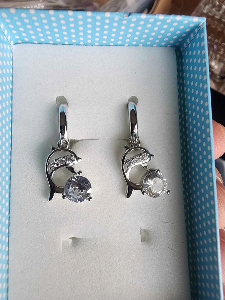 Sterling silver earrings - photo 4