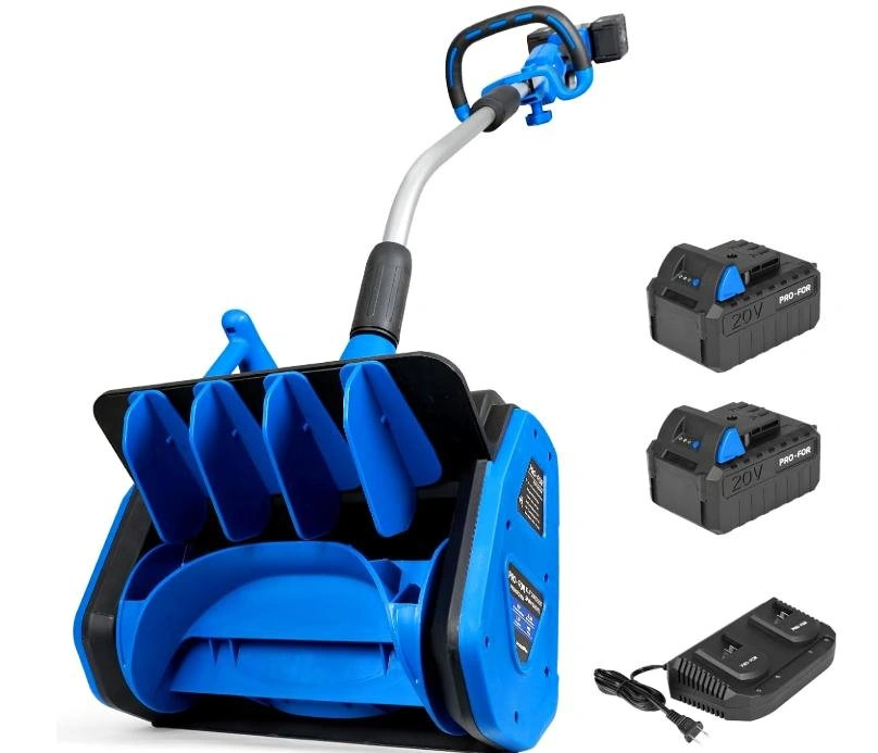 New Cordless Snow Shovel w/ 2 Batteries & Charger