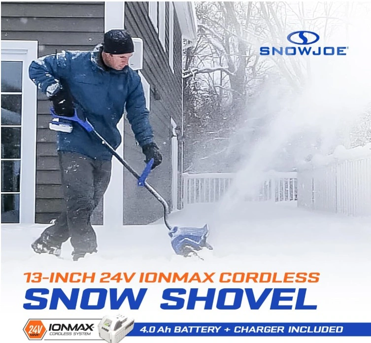 New Snow Joe Cordless Electric Snow Shovel w/ Battery & Charger - photo 4