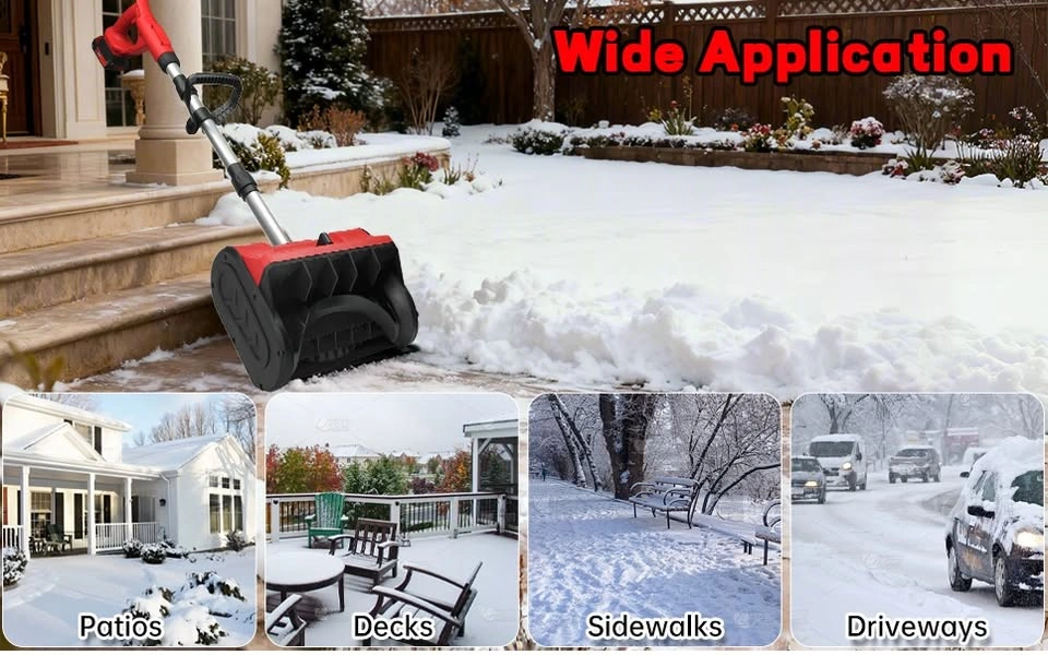 New Cordless Snow Shovel for Dewalt 20V Battery - photo 2