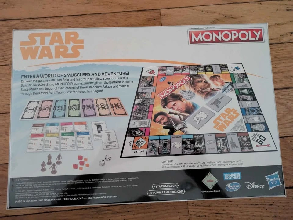 Star Wars Monopoly Brand New - photo 2