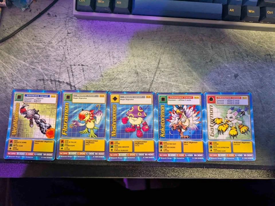 Digimon cards