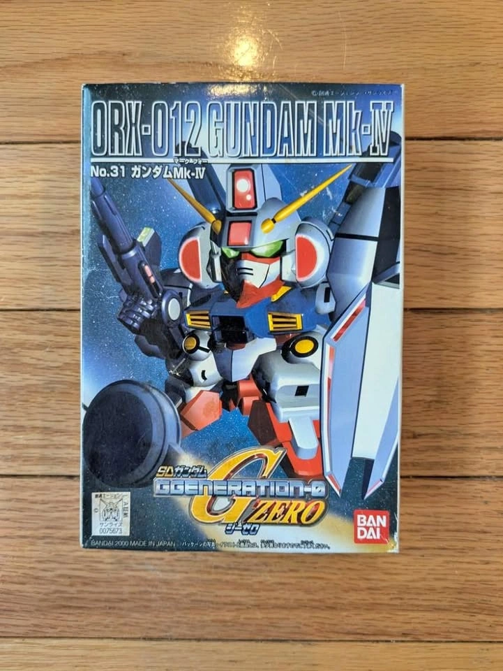 SD Gundam G Generation 31 Orx-012 Gundam Mk-iv