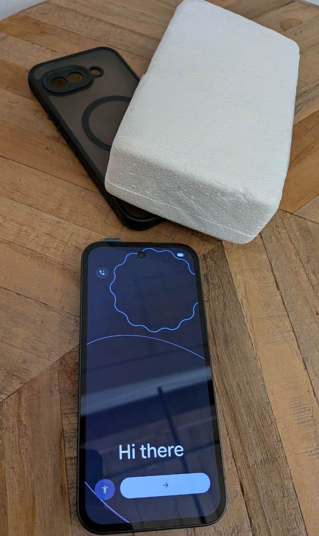 Brand New Google Pixel 9A 128GB + Case & 2 Screen Protectors