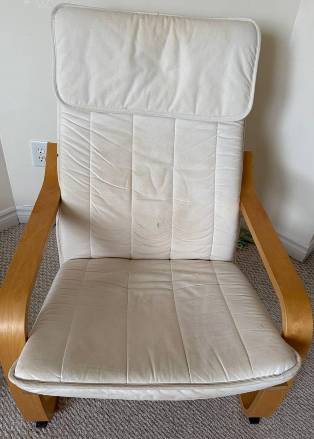 IKEA POÄNG Armchair - Birch Veneer / Light Beige - photo 2