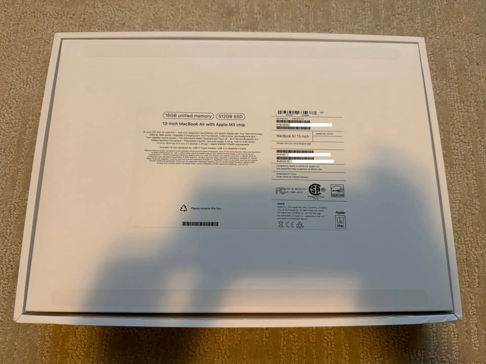 MacBook Air 13” M3 Laptop - Space Grey - photo 3