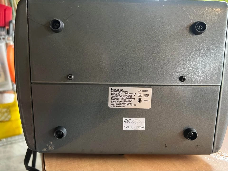 Honeywell Heat Giant Utility Heater – Model HZ2110 - photo 3