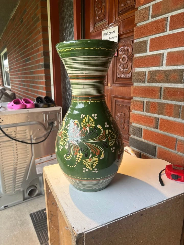 Vintage Lysa Gora Polish Pottery Vase - photo 3