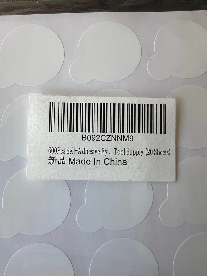 Kisslash Disposable Glue Pallet Stickers for Eyelash Extensions - photo 2