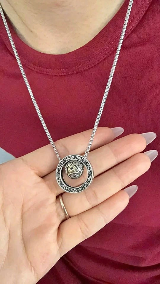 All-Seeing Eye Silver Pendant