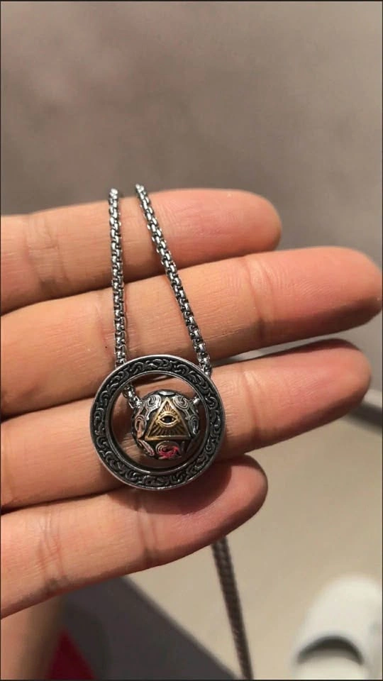 All-Seeing Eye Silver Pendant - photo 2